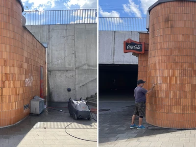 Graffiti podchod Zlín