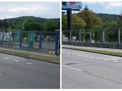 Odstranění graffiti