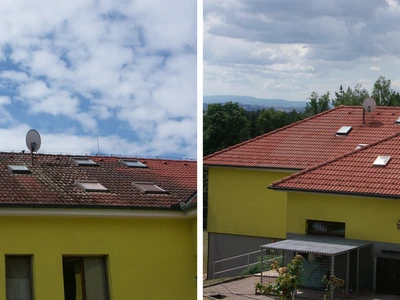 Čištění střechy